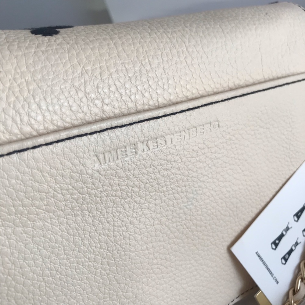 COPY - Aimee Kestenberg Cream Floral Crossbod Leather Bag - Picture 13 of 15